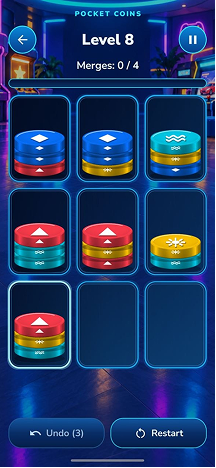 Pocket Coins: Merge Puzzle
